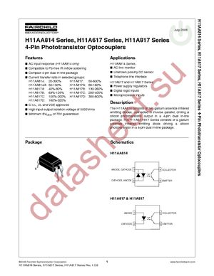H11A817BS datasheet  